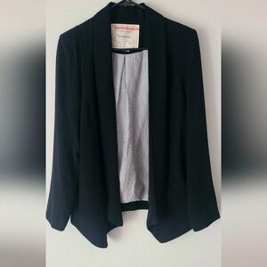 Cartonnier Drapey Blazer Size SMALL Black